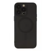 Newface Apple iPhone 13 Pro Kılıf Moshi Lens Magneticsafe Silikon - Siyah