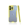 Newface Apple iPhone 13 Pro Kılıf Platin Silikon - Sarı