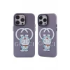 Newface Apple iPhone 13 Pro Kılıf Prada Desenli Kapak - Prada Mor - 3