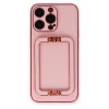 Newface Apple iPhone 13 Pro Max Kılıf Coco Elit Kapak - Pembe