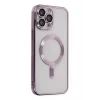 Newface Apple iPhone 13 Pro Max Kılıf Kross Magneticsafe Kapak - Mor
