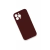 Newface Apple iPhone 13 Pro Max Kılıf Lansman Legant Silikon - Bordo
