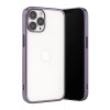 Newface Apple iPhone 13 Pro Max Kılıf Razer Lensli Silikon - Mor