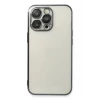 Newface Apple iPhone 13 Pro Max Kılıf Razer Lensli Silikon - Siyah
