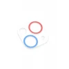 Newface Apple iPhone 13 Renkli Kamera Lens Koruma Cam - Pembe-Mavi