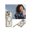 Newface Apple iPhone 14 Kılıf Enka Magsafe Silikon Kılıf - Siyah
