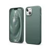 Newface Apple iPhone 14 Kılıf First Silikon - Koyu Yeşil