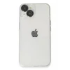 Newface Apple iPhone 14 Kılıf Luko Lens Silikon - Siyah
