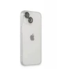 Newface Apple iPhone 14 Kılıf Luko Lens Silikon - Siyah