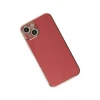 Newface Apple iPhone 14 Kılıf Volet Silikon - Kırmızı