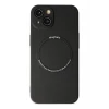 Newface Apple iPhone 14 Plus Kılıf Jack Magneticsafe Lens Silikon - Siyah