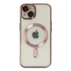 Newface Apple iPhone 14 Plus Kılıf Kross Magneticsafe Kapak - Rose