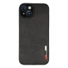 Newface Apple iPhone 14 Plus Kılıf Loop Deri Silikon - Siyah