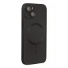Newface Apple iPhone 14 Plus Kılıf Moshi Lens Magneticsafe Silikon - Siyah