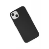 Newface Apple iPhone 14 Plus Kılıf Nano içi Kadife Silikon - Siyah