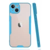 Newface Apple iPhone 14 Plus Kılıf Platin Silikon - Mavi
