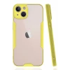 Newface Apple iPhone 14 Plus Kılıf Platin Silikon - Sarı