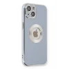 Newface Apple iPhone 14 Plus Kılıf Store Silikon - Sierra Blue