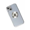 Newface Apple iPhone 14 Plus Kılıf Store Silikon - Sierra Blue