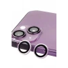 Newface Apple iPhone 14 Plus Raze Metal Kamera Lens - Mor