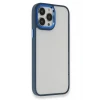 Newface Apple iPhone 14 Pro Kılıf Dora Kapak - Mavi