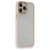 Newface Apple iPhone 14 Pro Kılıf Dora Kapak - Pudra