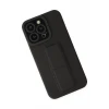 Newface Apple iPhone 14 Pro Kılıf Mega Standlı Silikon - Siyah