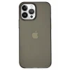 Newface Apple iPhone 14 Pro Kılıf Pc Sert Şeffaf Kapak - Siyah
