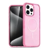 Newface Apple iPhone 14 Pro Kılıf Star Magsafe Kapak - Pembe