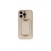 Newface Apple iPhone 14 Pro Max Kılıf Coco Elit Kapak - Gold