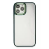 Newface Apple iPhone 14 Pro Max Kılıf Dora Kapak - Haki Yeşil