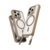 Newface Apple iPhone 14 Pro Max Kılıf Enka Magsafe Silikon Kılıf - Desert