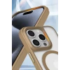 Newface Apple iPhone 14 Pro Max Kılıf Enka Magsafe Silikon Kılıf - Titan Gri