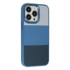 Newface Apple iPhone 14 Pro Max Kılıf King Kapak - Açık Mavi-Lacivert