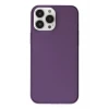 Newface Apple iPhone 14 Pro Max Kılıf Pc Sert Şeffaf Kapak - Mor