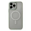 Newface Apple iPhone 14 Pro Max Kılıf Room Magneticsafe Silikon - Su Yeşili
