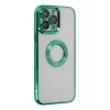 Newface Apple iPhone 14 Pro Max Kılıf Slot Silikon - Köknar Yeşili