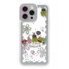 Newface Apple iPhone 14 Pro Max Kılıf Sweet Desenli Silikon Kapak - Açık Mavi