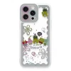 Newface Apple iPhone 14 Pro Max Kılıf Sweet Desenli Silikon Kapak - Açık Mavi