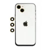 Newface Apple iPhone 14 Shine Kamera Lens - Gold
