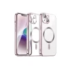 Newface Apple iPhone 15 Kılıf Kross Magneticsafe Kapak - Rose