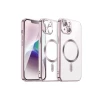 Newface Apple iPhone 15 Kılıf Kross Magneticsafe Kapak - Rose