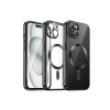 Newface Apple iPhone 15 Kılıf Kross Magneticsafe Kapak - Siyah