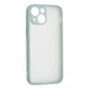 Newface Apple iPhone 15 Plus Kılıf Montreal Silikon Kapak - Açık Yeşil