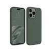 Newface Apple iPhone 15 Pro Kılıf First Silikon - Koyu Yeşil