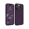 Newface Apple iPhone 15 Pro Max Kılıf First Silikon - Mürdüm