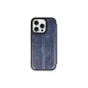 Newface Apple iPhone 15 Pro Max Kılıf Flip Cover - Lacivert