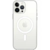 Newface Apple iPhone 15 Pro Max Kılıf Magneticsafe Şeffaf Silikon - Şeffaf