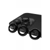Newface Apple iPhone 15 Pro Raze Metal Kamera Lens - Siyah