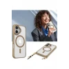 Newface Apple iPhone 16 Kılıf Enka Magsafe Silikon Kılıf - Lacivert